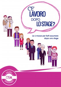 Copertina C'E LAVORO DOPO LO STAGE